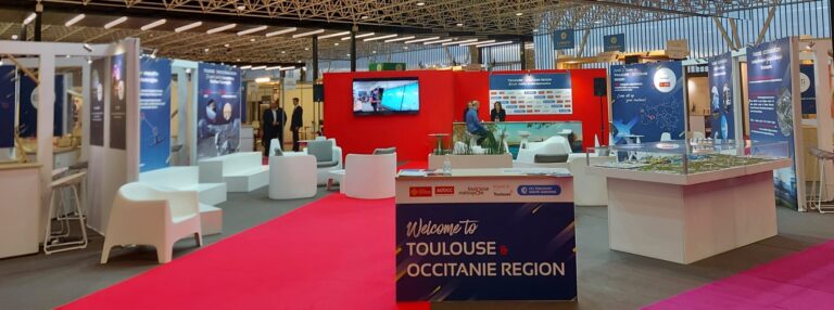 H2PULSE expose au Salon AEROMART sur le stand de la Région Occitanie - Novembre 2022